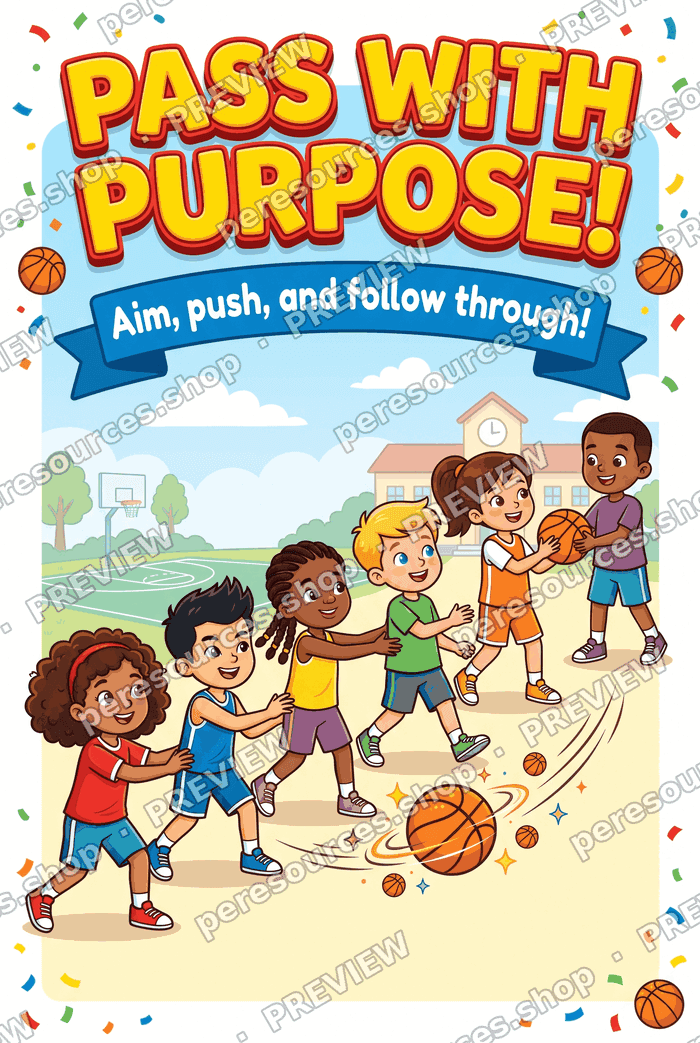 Free & Printable PE Posters for the Gym